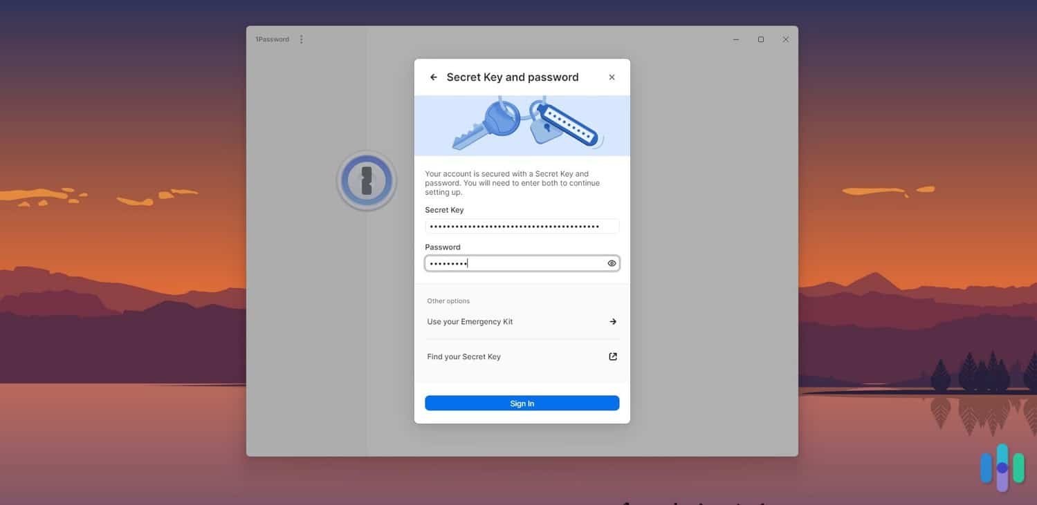 1Password required our master password and 32-character secret key just to log in 1Password required our master password and 32-character secret key just to log in