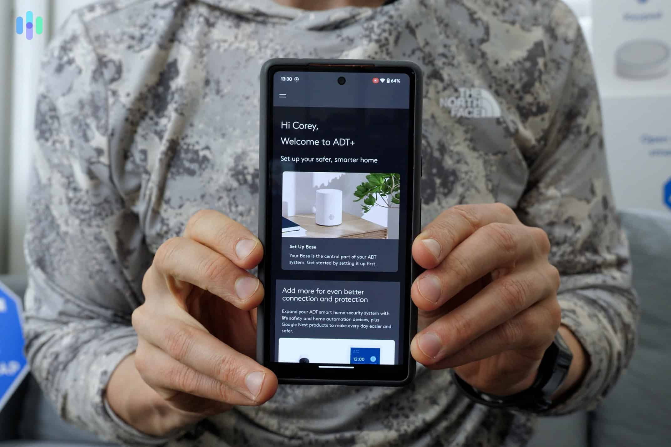 ADT+ App Welcome Screen ADT+ App Welcome Screen