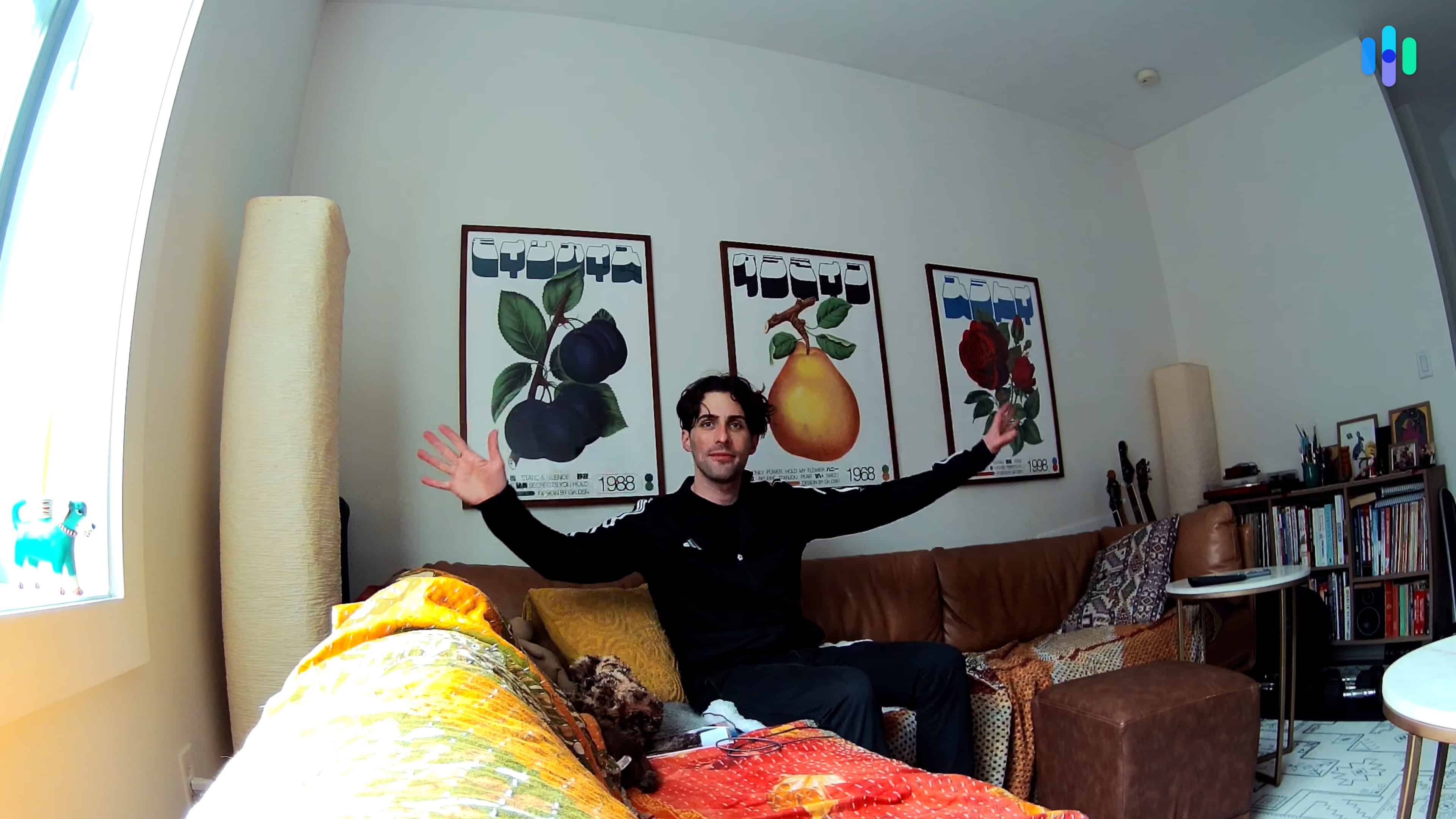 Arlo Essential Indoor 2K (2nd Gen) daytime vision test Daytime image taken with our Arlo Essential 2K