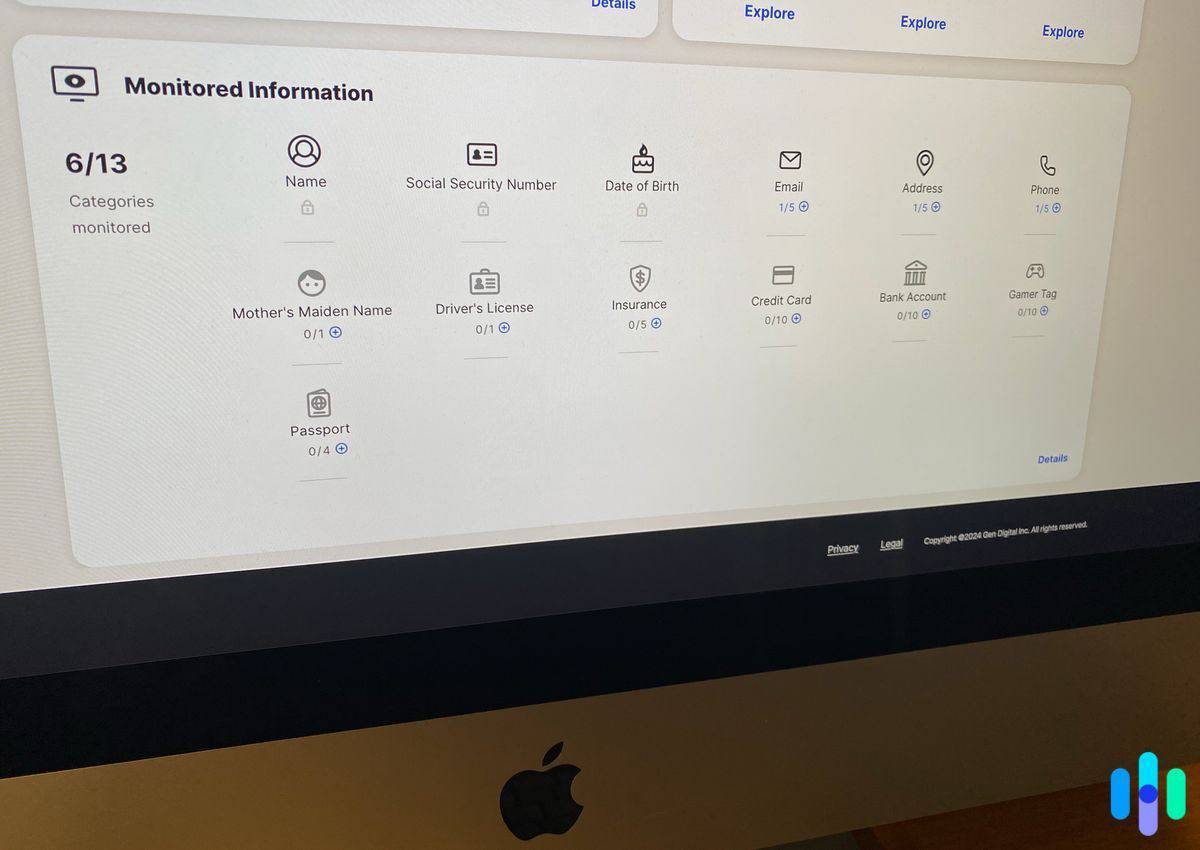 Here’s what things looked like before I entered my personal information. Here’s what things looked like before I entered my personal information.