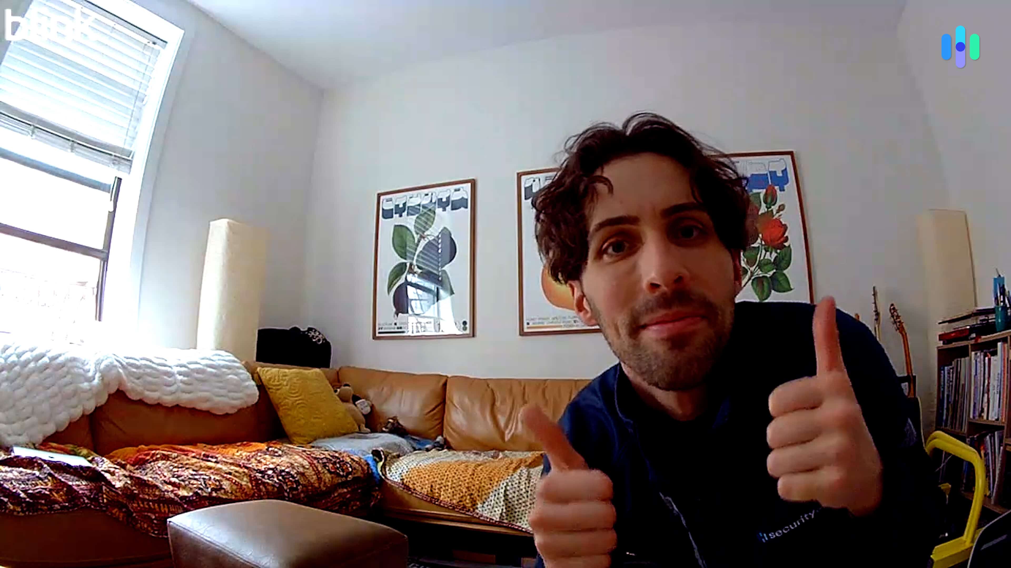 Blink Mini 2 daytime video quality Here’s a screenshot of a recorded clip from our Blink Mini 2.