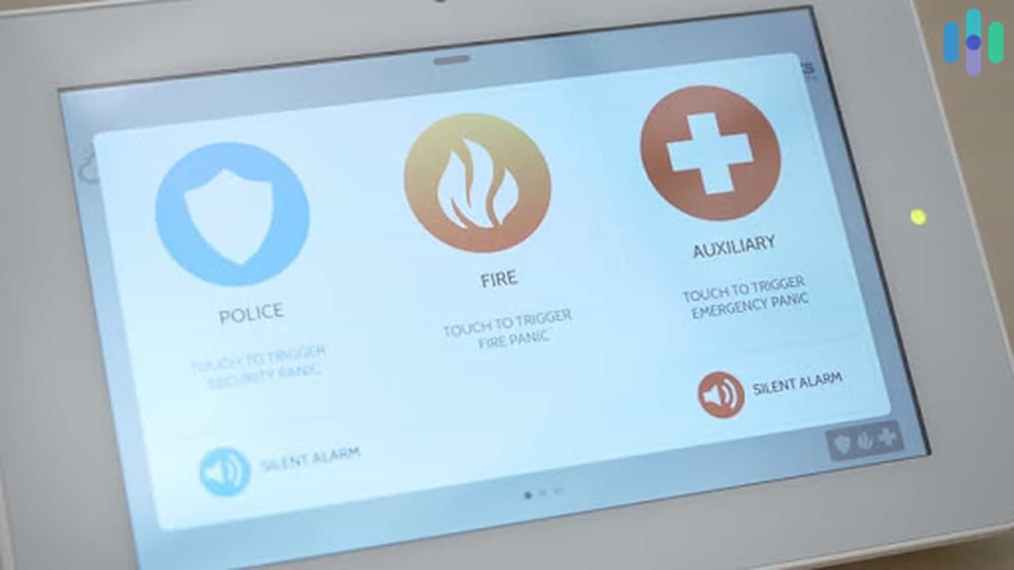 Brinks Home Touch Panel Brinks Home Touch Panel