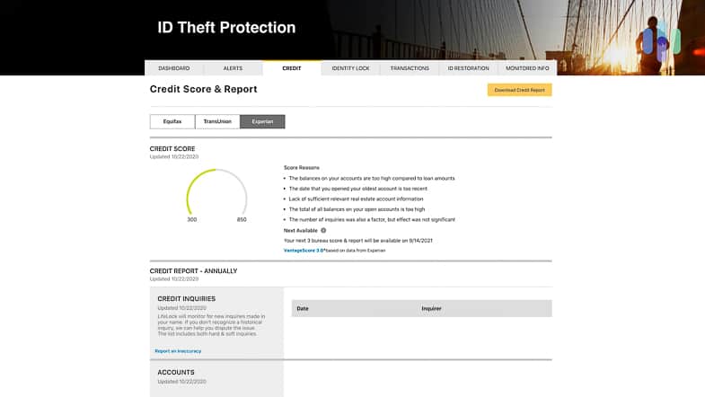 Lifelock – Credit Monitoring Lifelock - Credit Monitoring