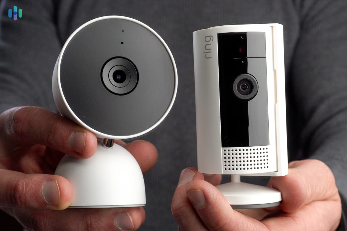 Nest Cam (wired) and Ring Indoor Cam (2nd gen) Nest Cam (wired) and Ring Indoor Cam (2nd gen)