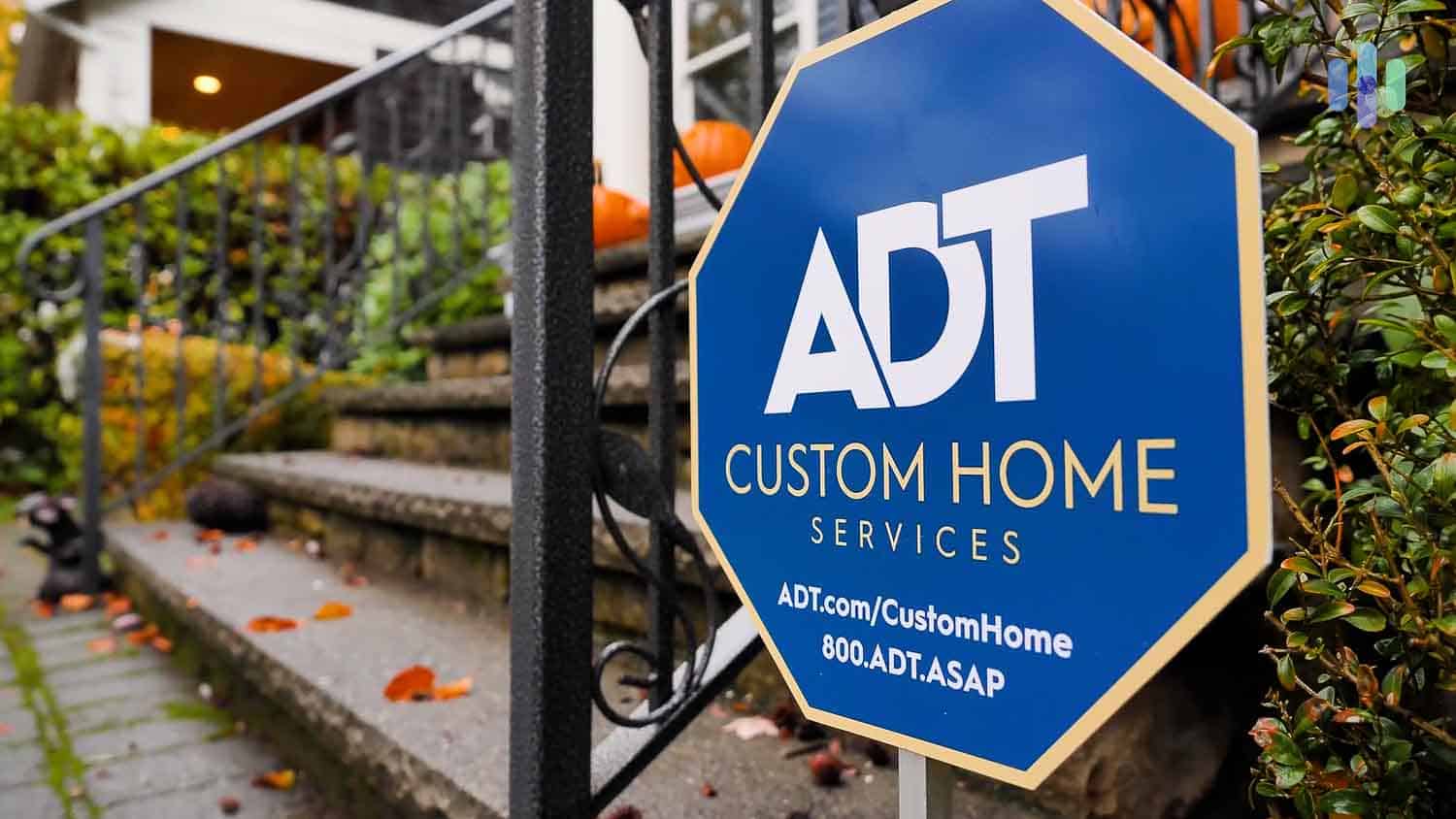 ADT Home Security Yard Sign ADT Home Security Yard Sign