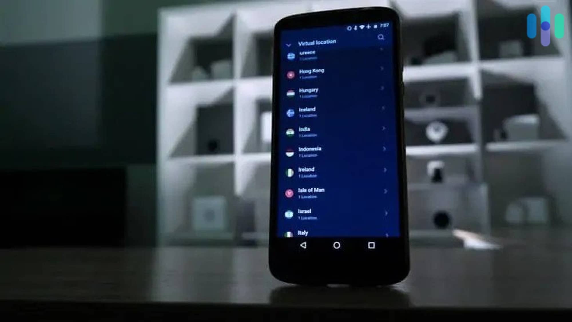 Selecting a Server in the Hotspot Shield App Selecting a Server in the Hotspot Shield App