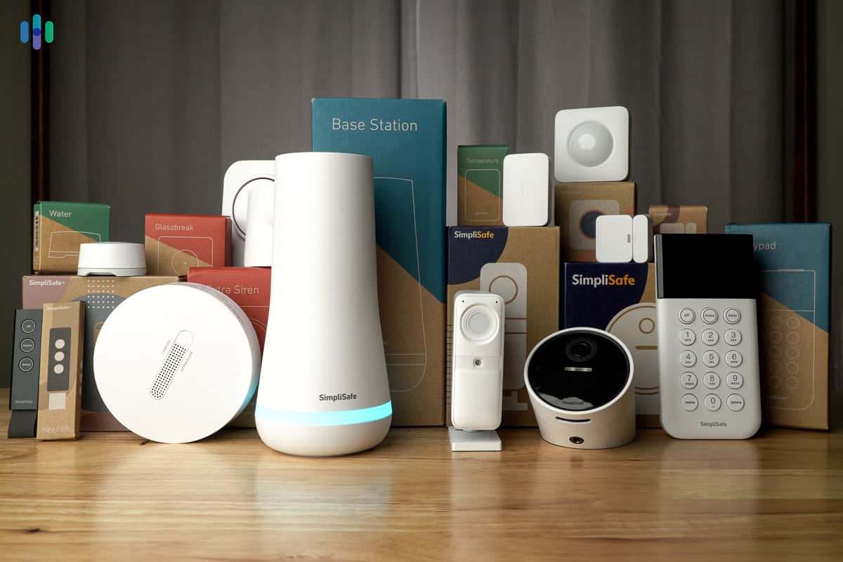 SimpliSafe System’s full device lineup SimpliSafe System's full device lineup