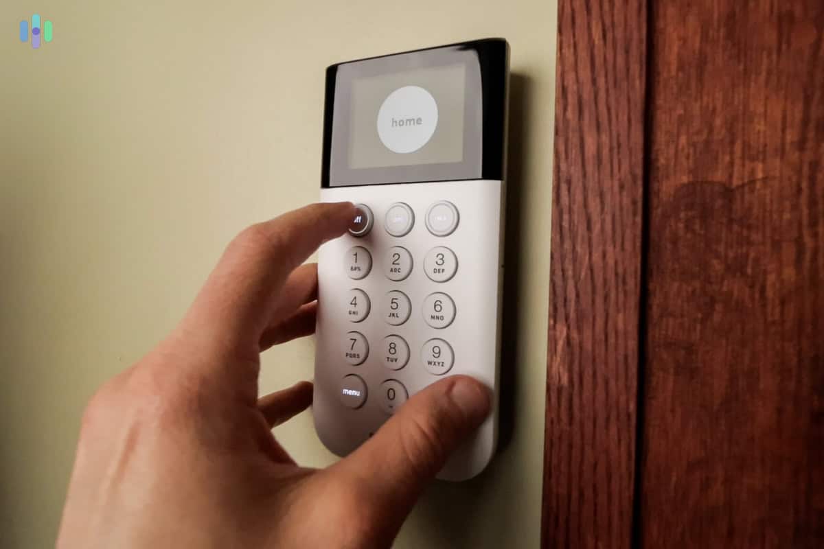 SimpliSafe System Keypad armed SimpliSafe System Keypad armed