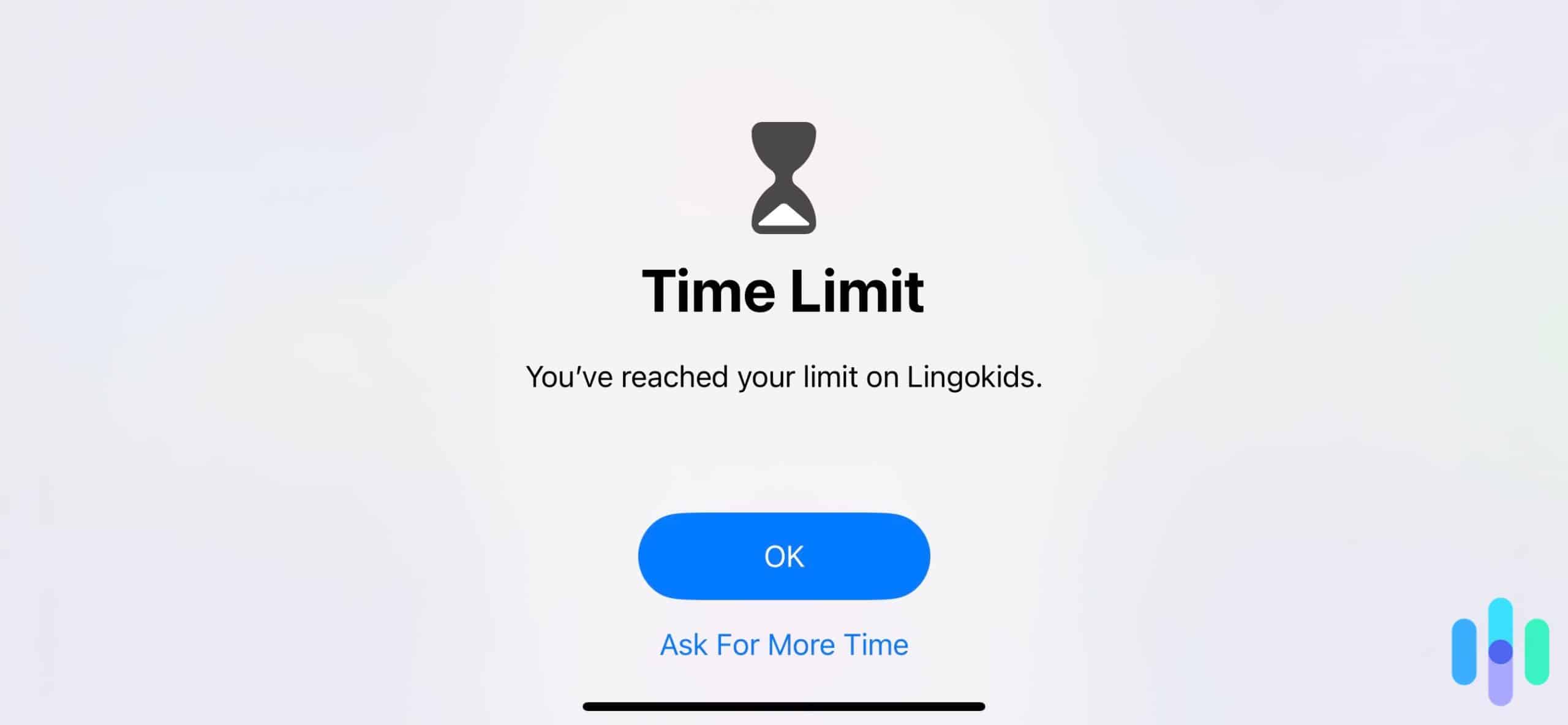 Time Limit prompt when Downtime is active Time Limit prompt when Downtime is active