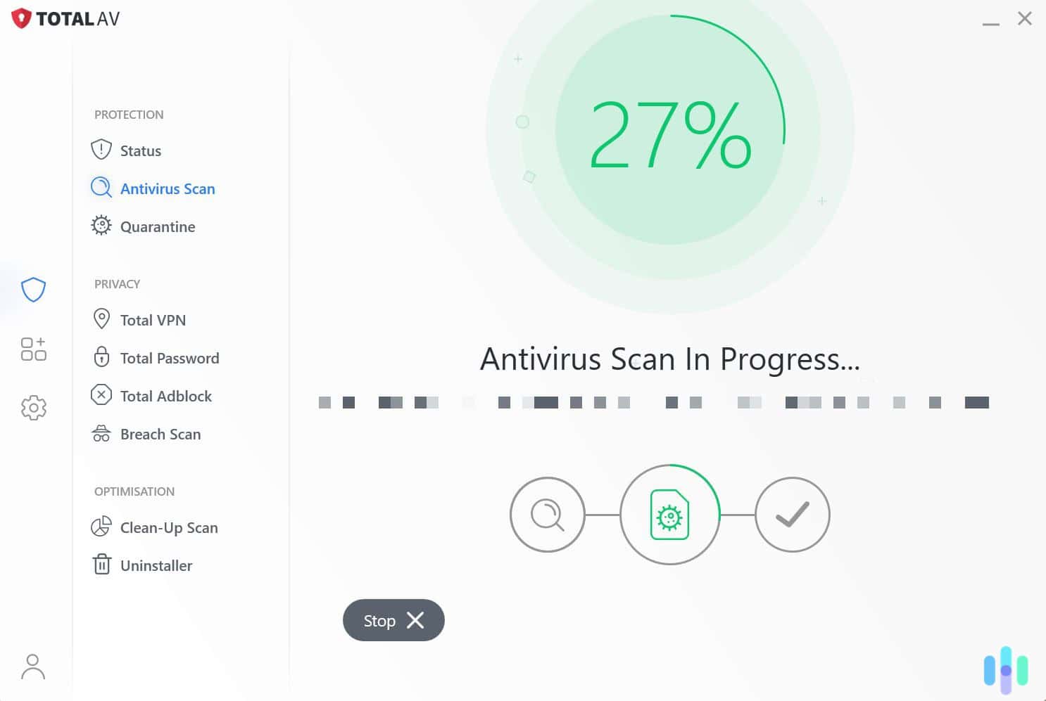 TotalAV got high marks in all the malware tests we ran. TotalAV got high marks in all the malware tests we ran.