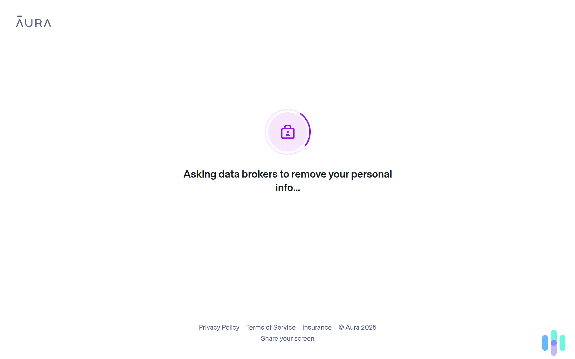 Immediately after purchasing my Aura subscription, they started requesting the removal of my data from various data brokers. Immediately after purchasing my Aura subscription, they started requesting the removal of my data from various data brokers.