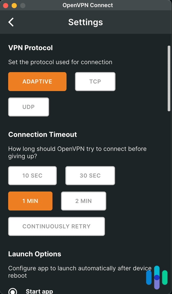 Configuring our OpenVPN Settings Configuring our OpenVPN Settings
