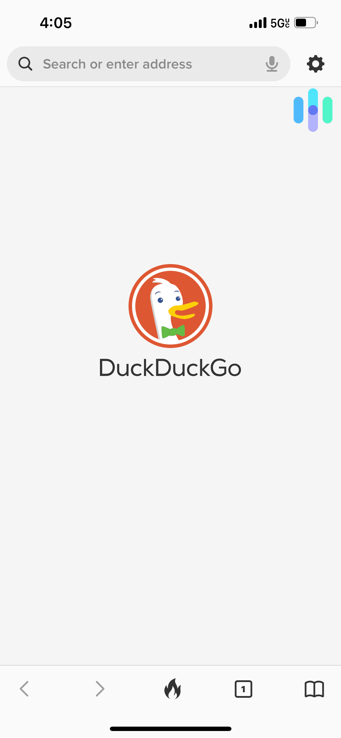 DuckDuckGo Mobile Homepage (1) DuckDuckGo Mobile