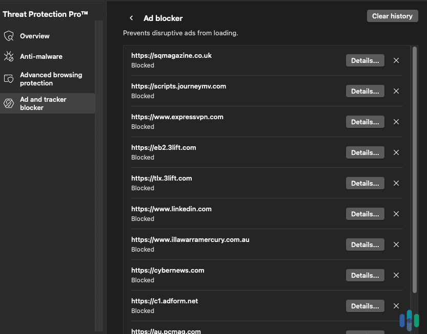 Every time we checked the Ad Blocker page, the number of websites grew significantly Every time we checked the Ad Blocker page, the number of websites grew significantly.