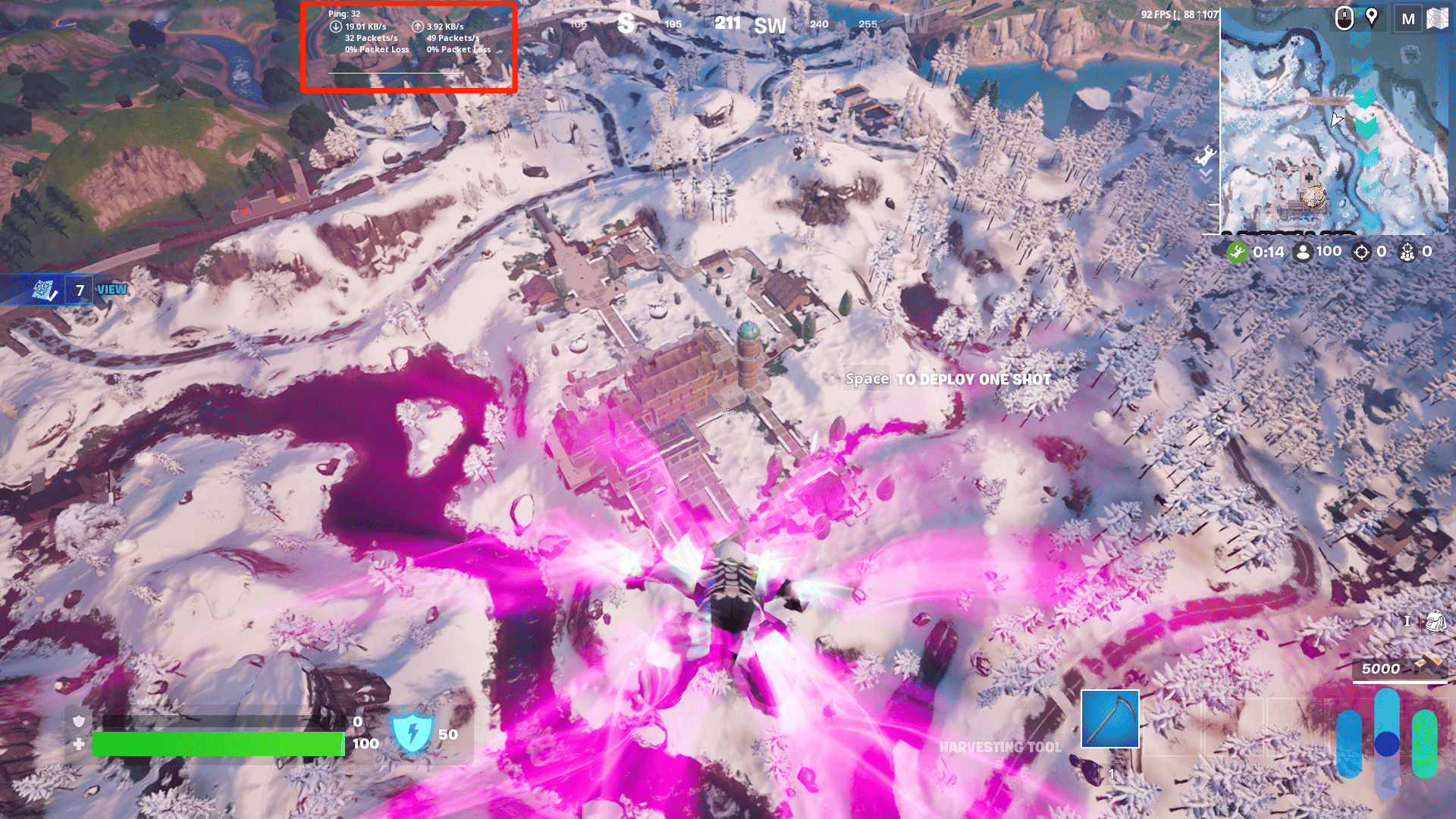 Testing Private Internet Access VPN while starting a Fortnite battle Testing Private Internet Access VPN while starting a Fortnite battle