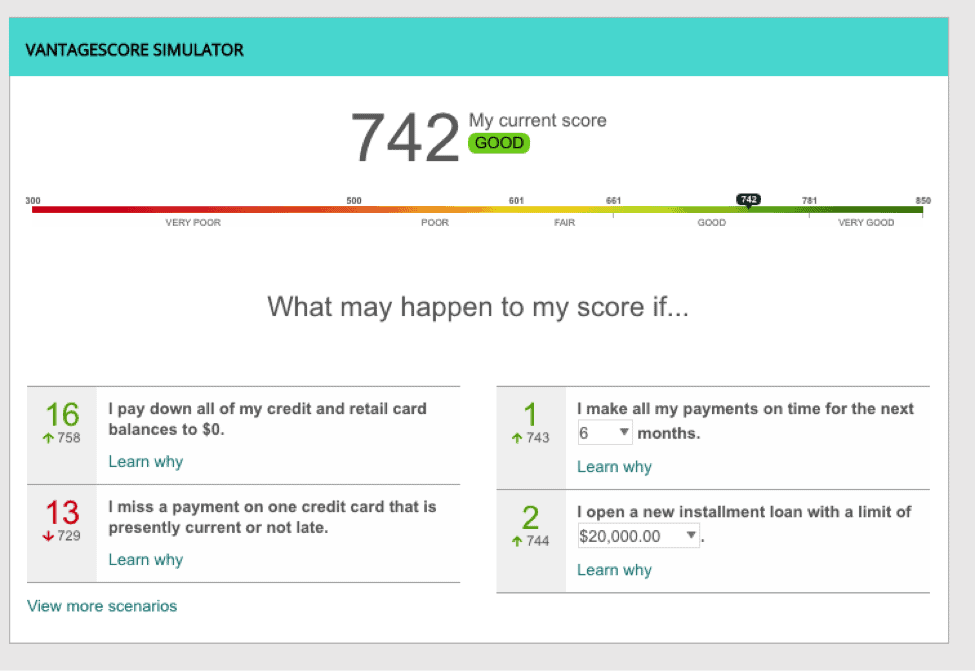 IDNotify Credit Simulator IDNotify Credit Simulator