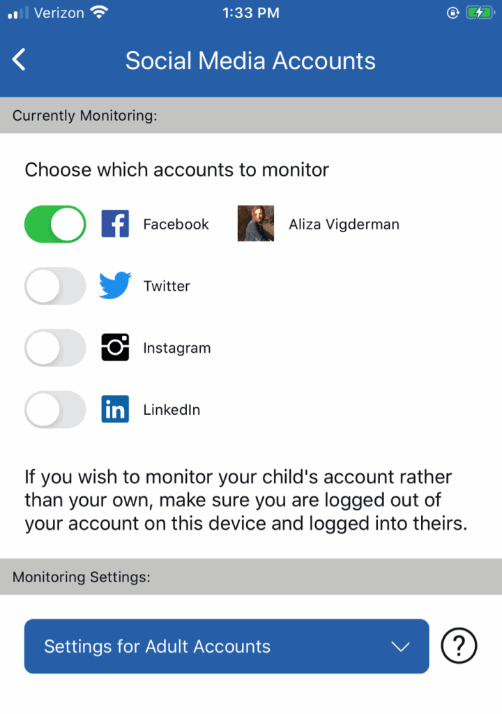 IDShield Social Media accounts IDShield Social Media accounts
