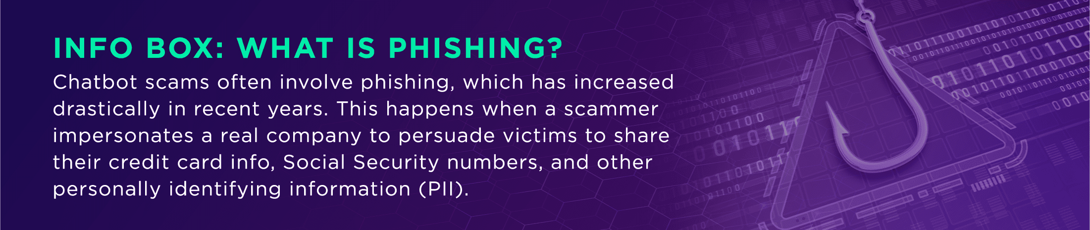 Chatbot Scam Info Box Info Box What is Fishing