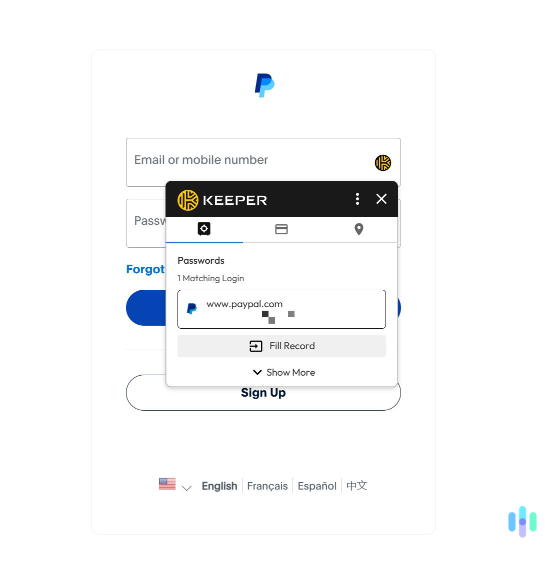 Keeper’s auto-fill feature was always very responsive in our tests. Keeper's auto-fill feature was always very responsive in our tests.