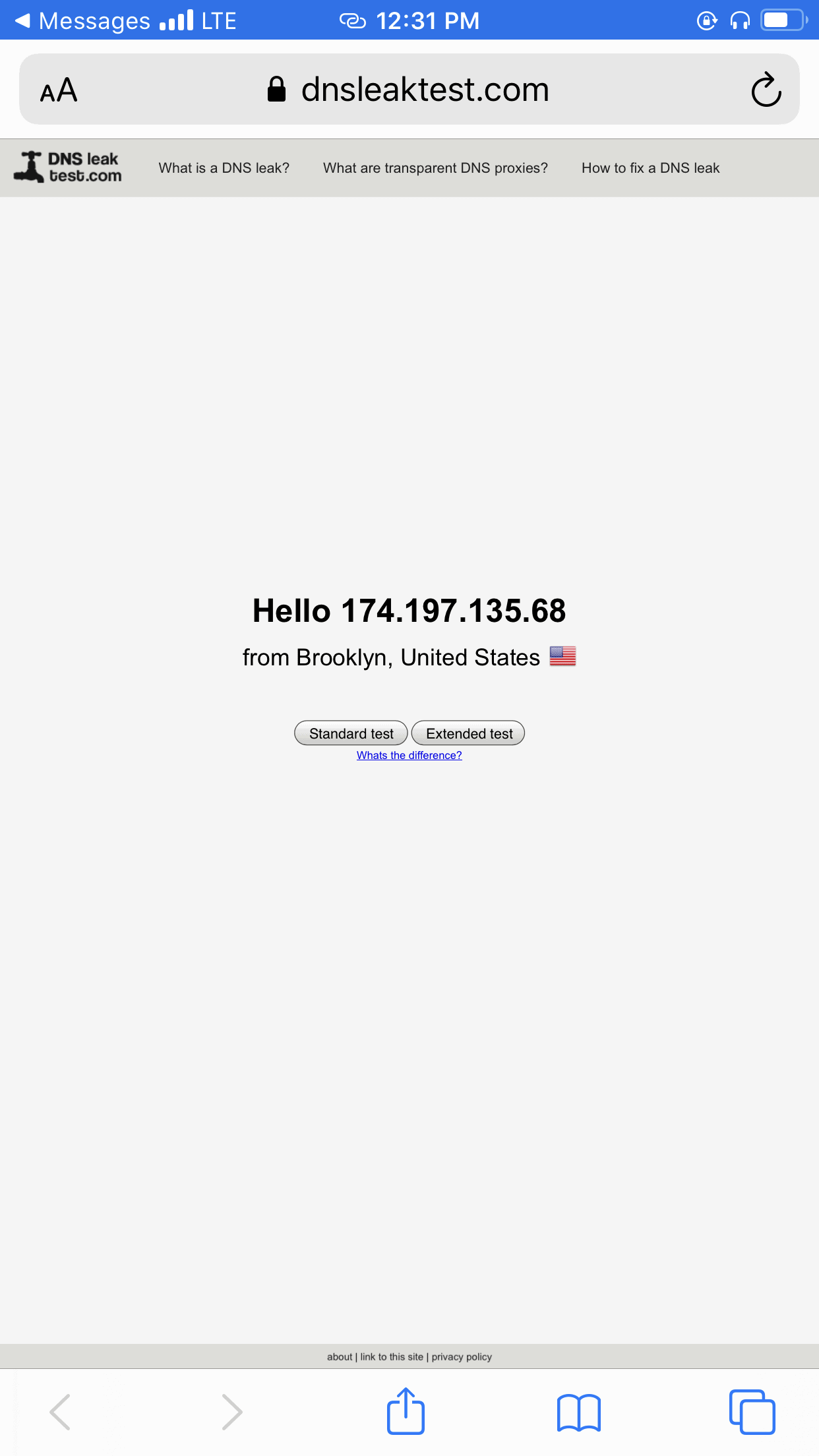 Mozilla VPN iOS DNS Leak Test VPN - Not Connected Mozilla VPN iOS DNS Leak Test VPN - Not Connected