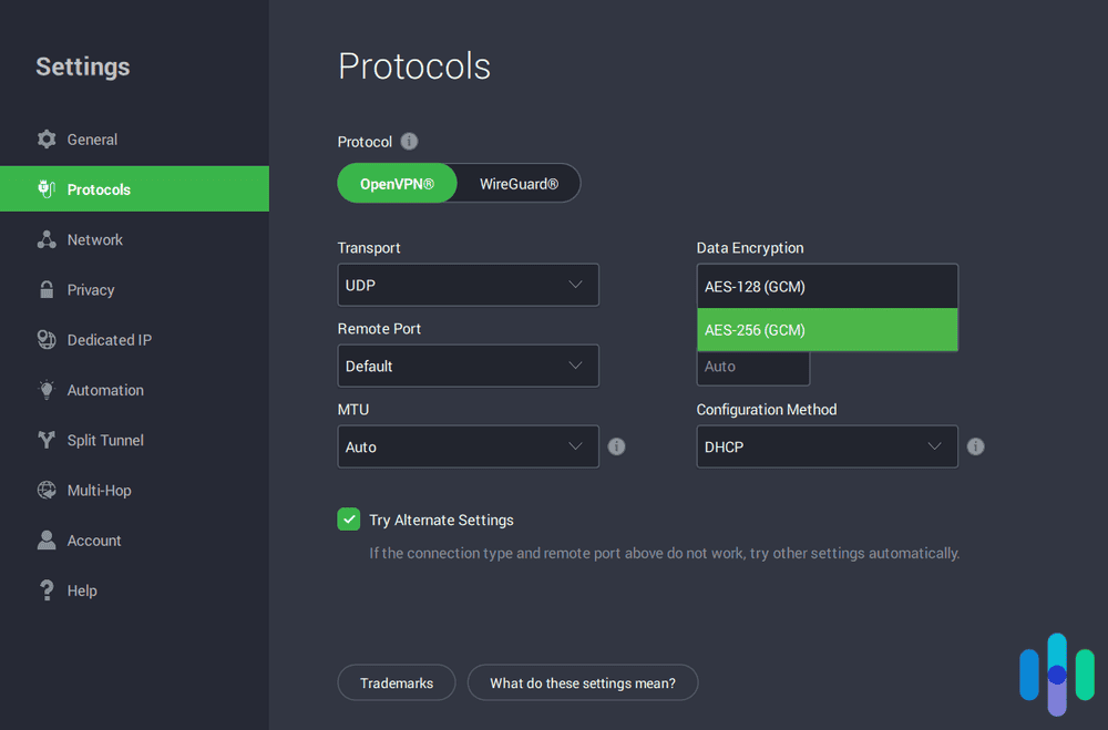 Private Internet Access VPN's protocols Private Internet Access VPN's protocols