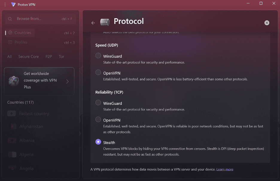 proton-vpn-protocol Proton VPN Protocol