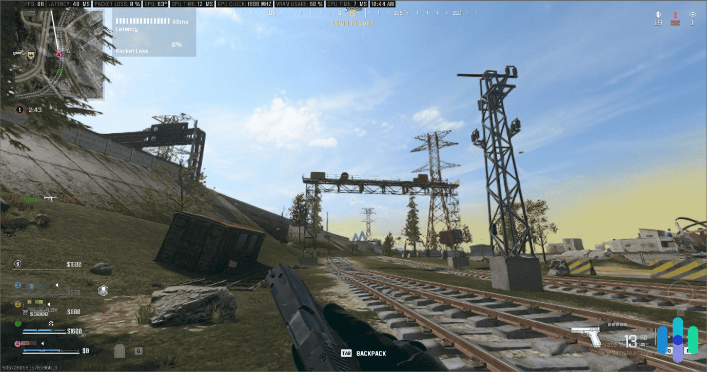 Playing Call of Duty while connected to Surfshark VPN Playing Call of Duty while connected to Surfshark VPN