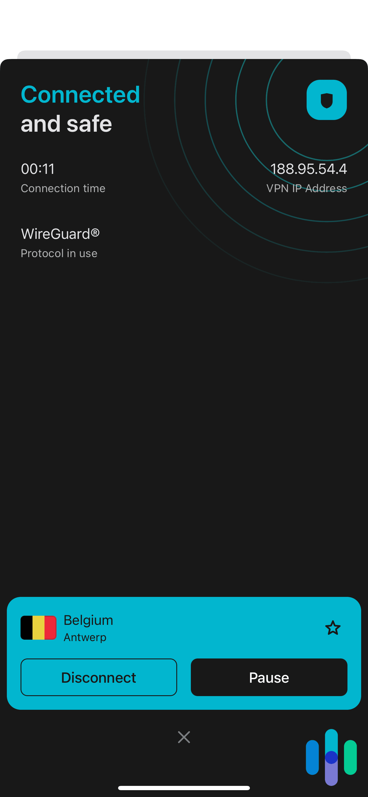 Surfshark on the iPhone Surfshark on the iPhone