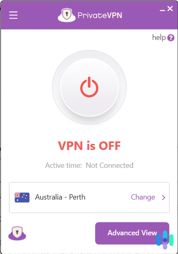 Secure your connection with the press of a button. The Private VPN app. Secure your connection with the press of a button.