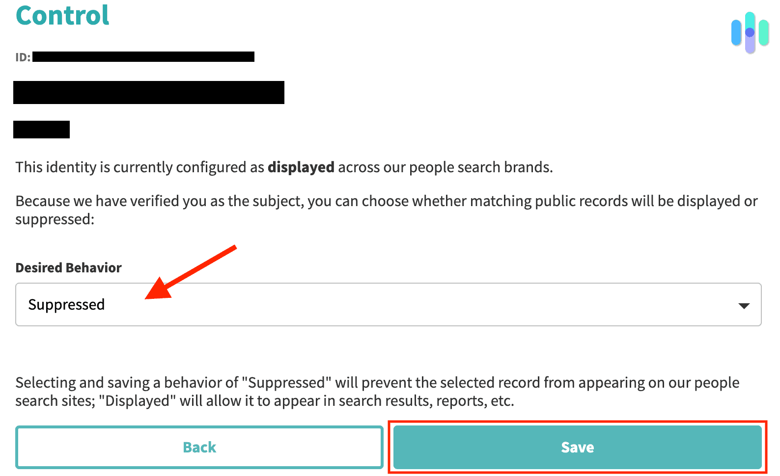 Truthfinder opt out final step Truthfinder opt out final step