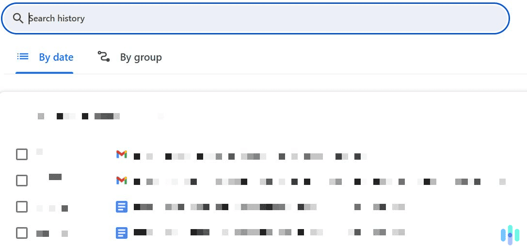 Unless you also remove your Gmail browsing data from Chrome, it will still show up in the browser’s history. Unless you also remove your Gmail browsing data from Chrome, it will still show up in the browser's history.