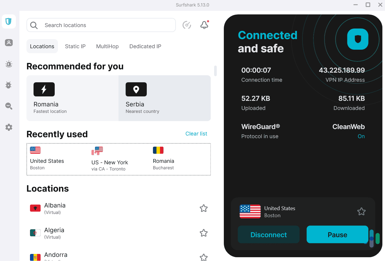 We think Surfshark has one of the best VPN services in 2025. We think Surfshark has one of the best VPN services in 2025.