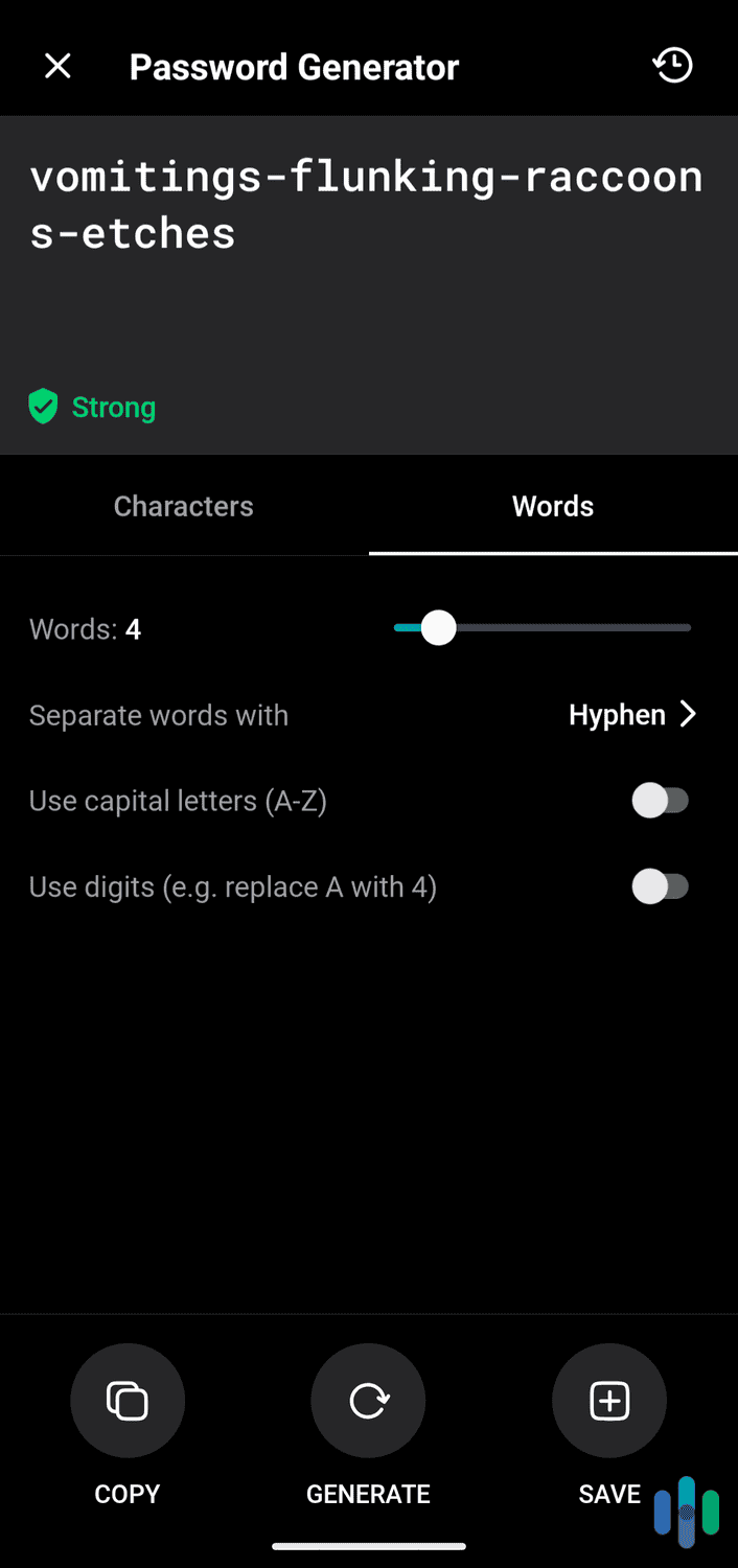 We’re confident we’ll remember this password – not that we have to with NordPass. We’re confident we’ll remember this password – not that we have to with NordPass.